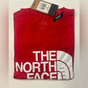 New North Face Dome Tee XXL Tshirt Red